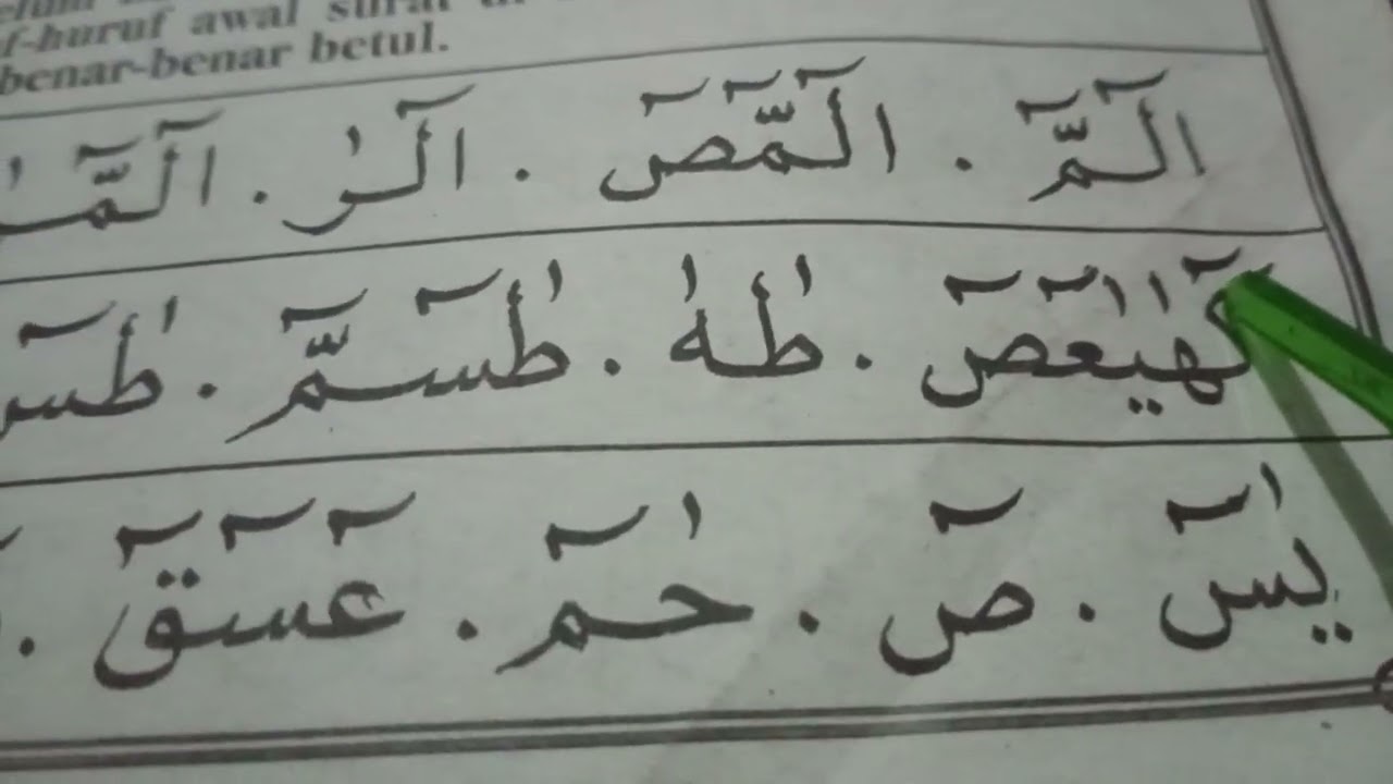 Cara mudah blajar AL-QUR,AN dari IQRO,skarang IQRO 6 hal 28