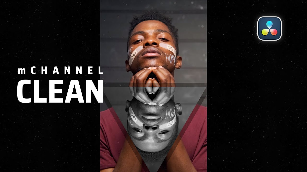mChannel Clean DV &mdash; Clear Design Channel Graphics Pack for DaVinci Resolve &mdash; MotionVFX