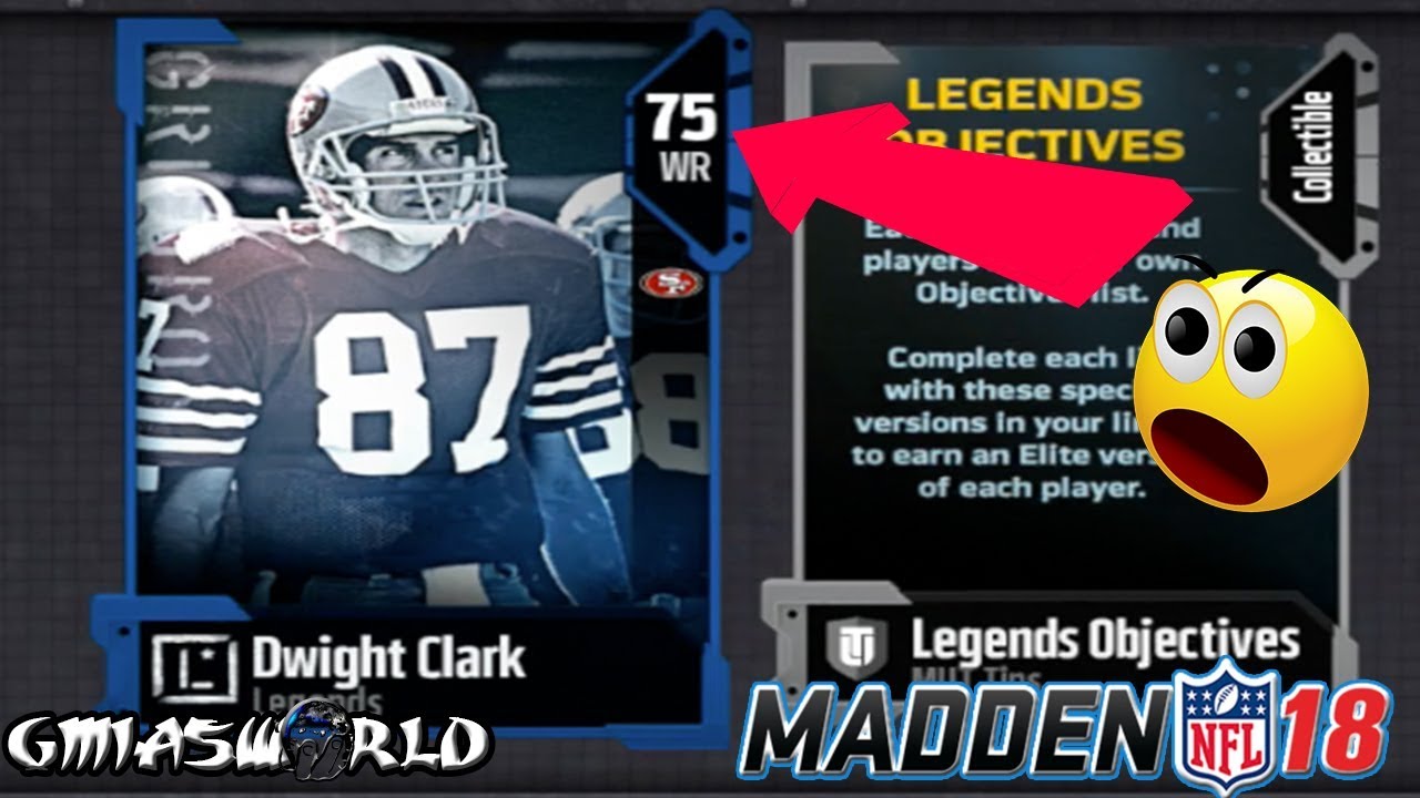 HOW TO UNLOCK A FREE ELITE DWIGHT CLARK IN MADDEN 18 ULTIMATE TEAM GAMEPLAY | MUT 18 TIPS