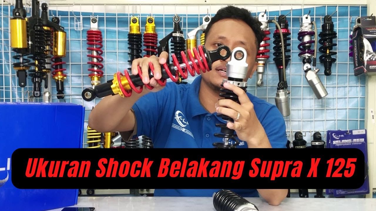 Berapa Ukuran Shock Belakang Supra X 125