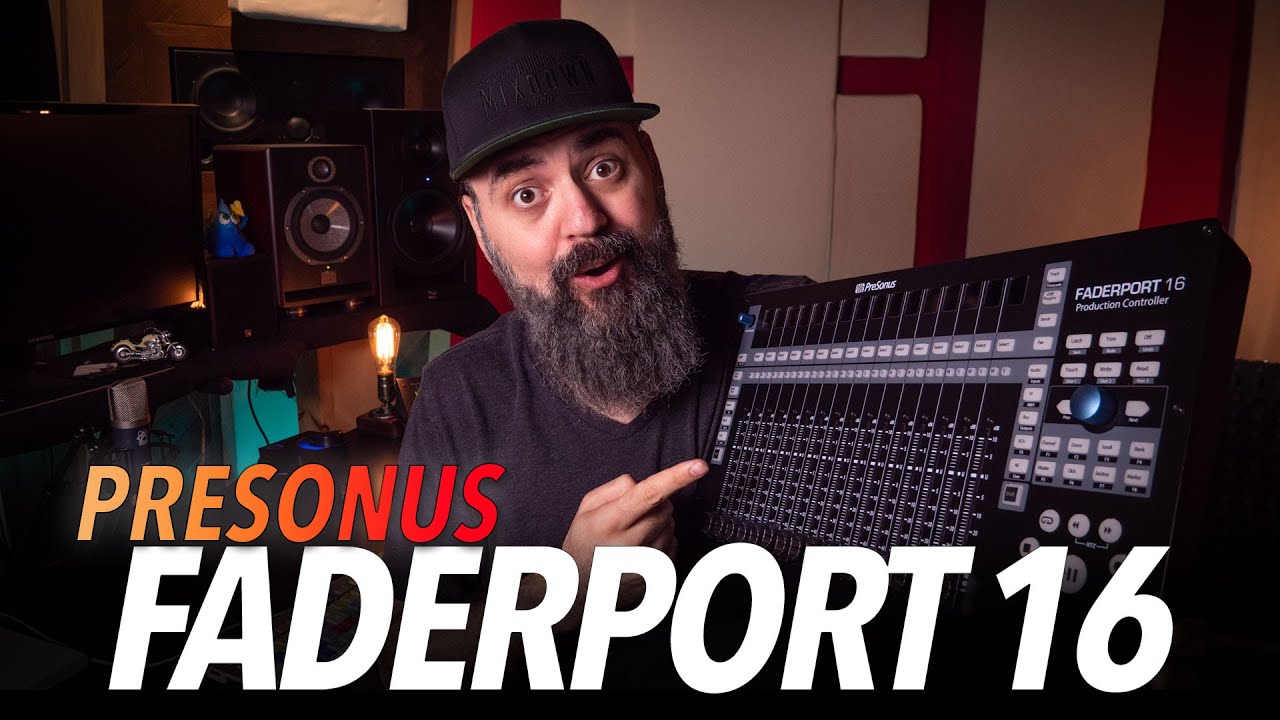 ОБЗОР DAW-КОНТРОЛЛЕРА PRESONUS FADERPORT 16