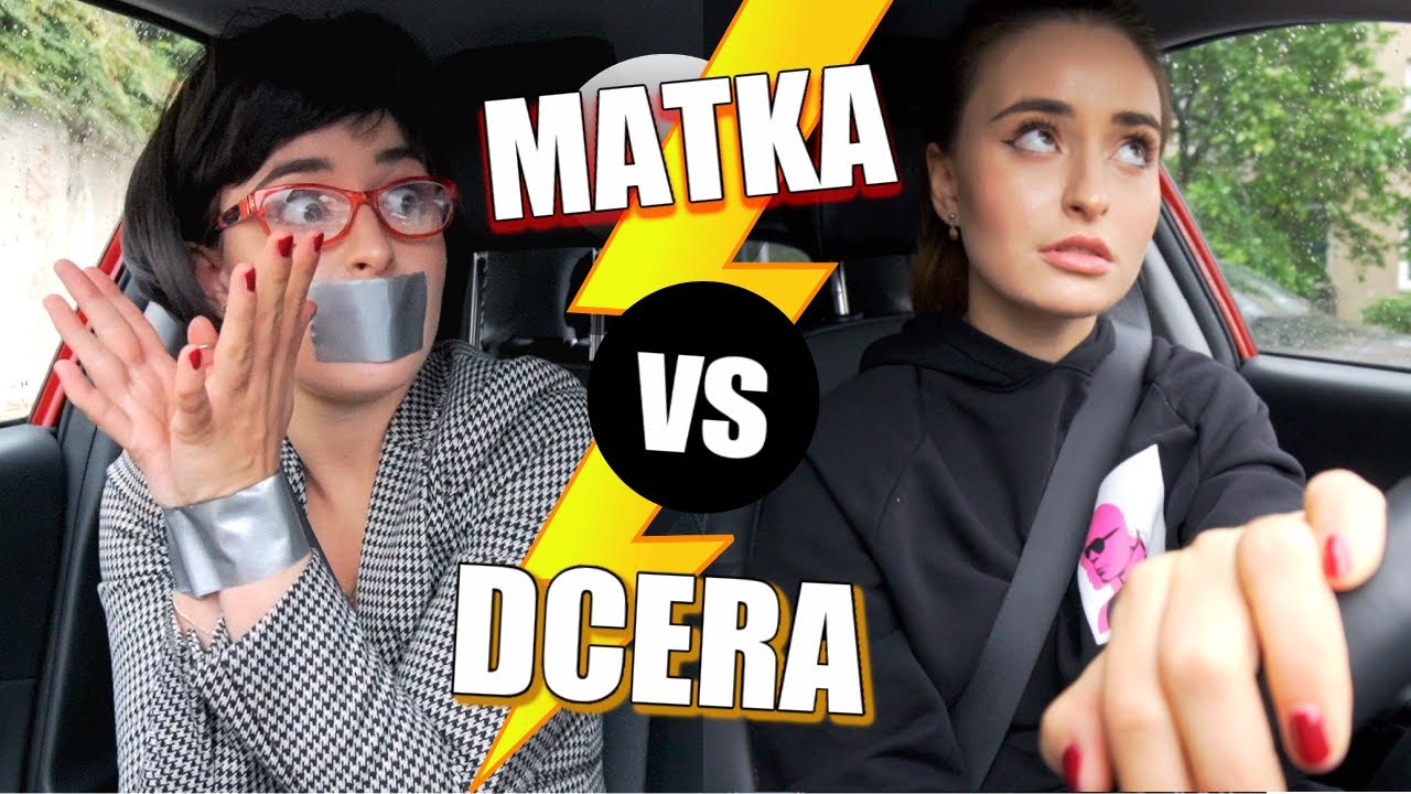 KECY MATEK A DCER V AUTĚ II sketch