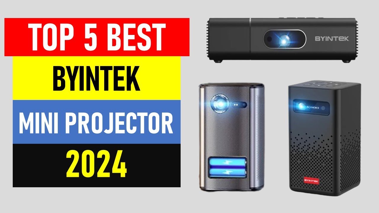 Top 5 Best Byintek Mini Projector in 2024 | Best Mini Projector