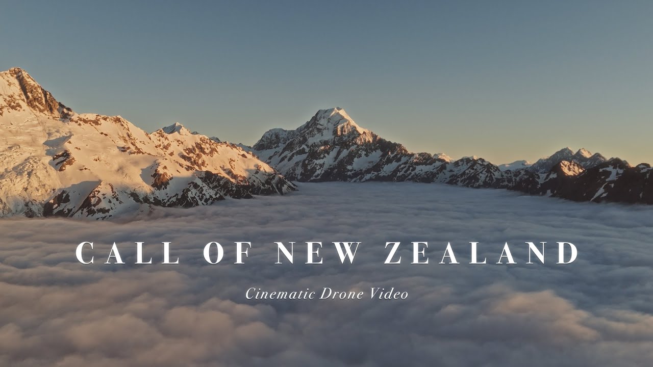 The Call of New Zealand | 紐西蘭空拍 | 4K Cinematic Drone Video | DJI mini 4 Pro