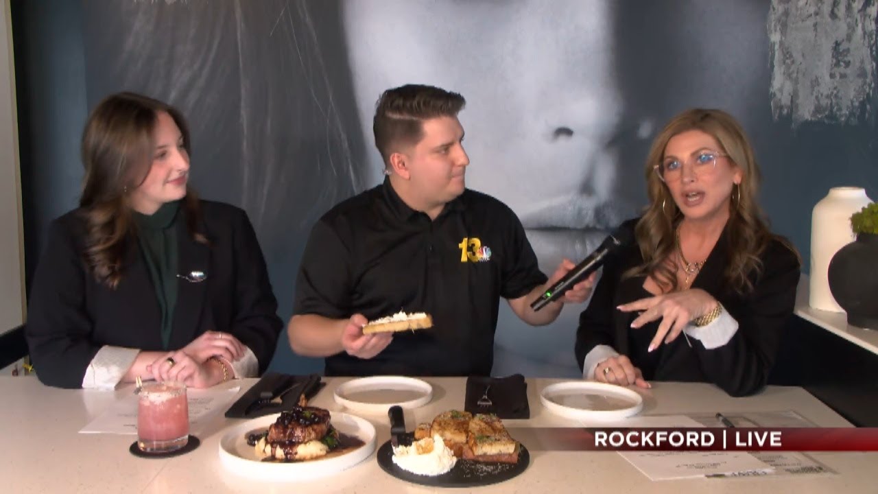 13 WREX's Dillon Valencia gets a taste of dishes at CRAVE Kitchen & Cocktails