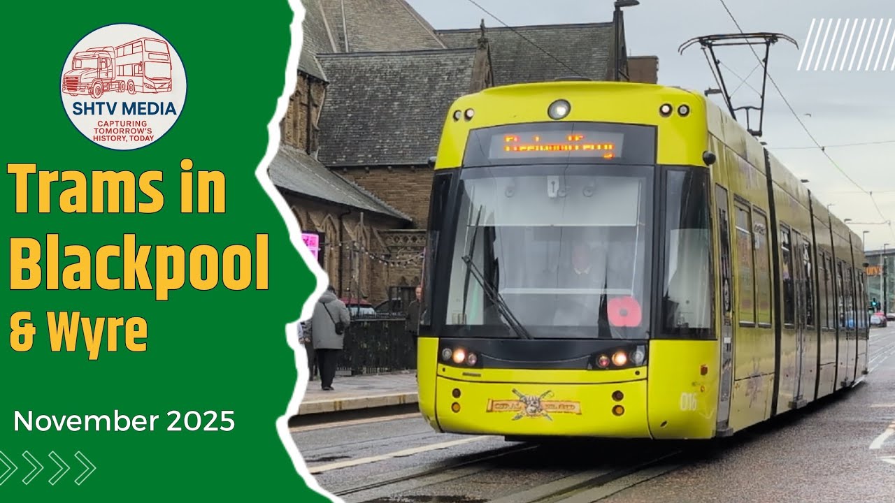 Trams on the Fylde Coast | Blackpool, Fleetwood & Cleveleys (Nov 2025)
