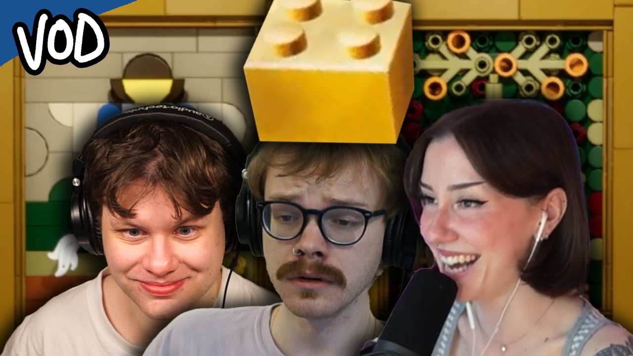 Three bisexual best friends play Lego Party