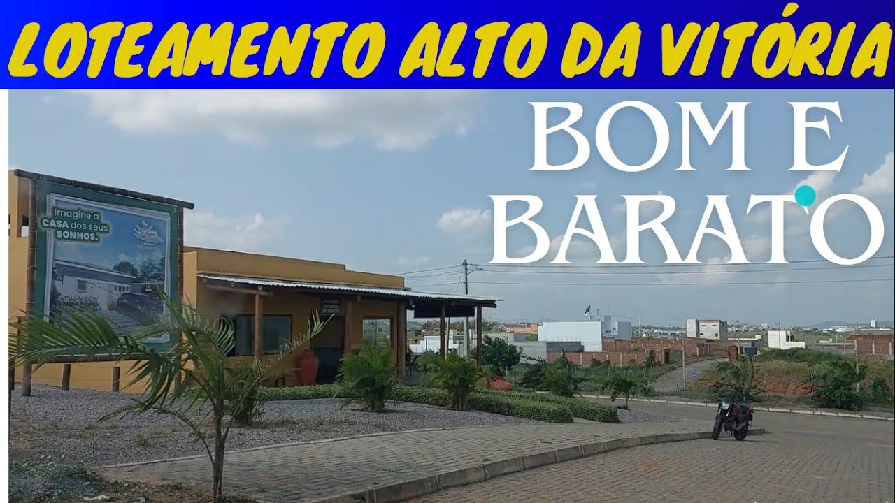 Como está o loteamento Alto da Vitória em Vitória PE