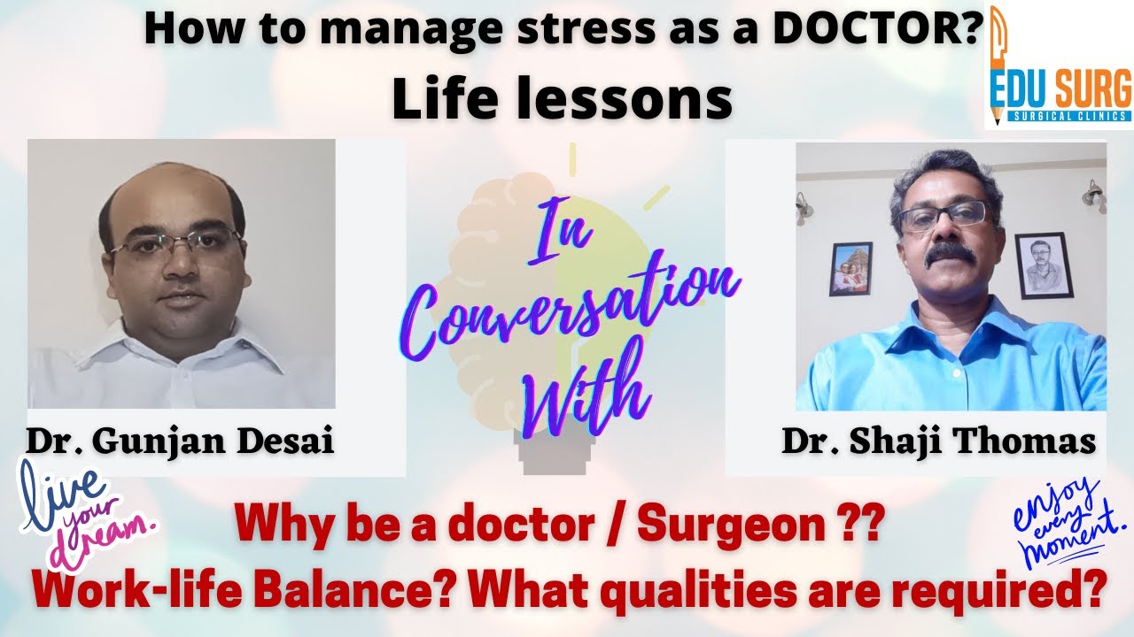 Being a good doctor - life lessons - Edusurg clinics conversations - Happy  Doctors day