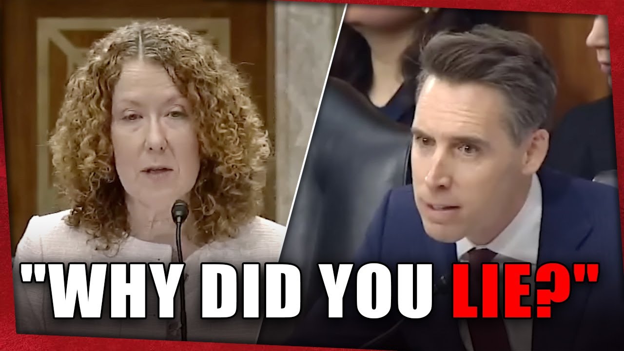 Dem Witness Turns Into FROZEN STATUE After Josh Hawley Catches Her In Major Lie
