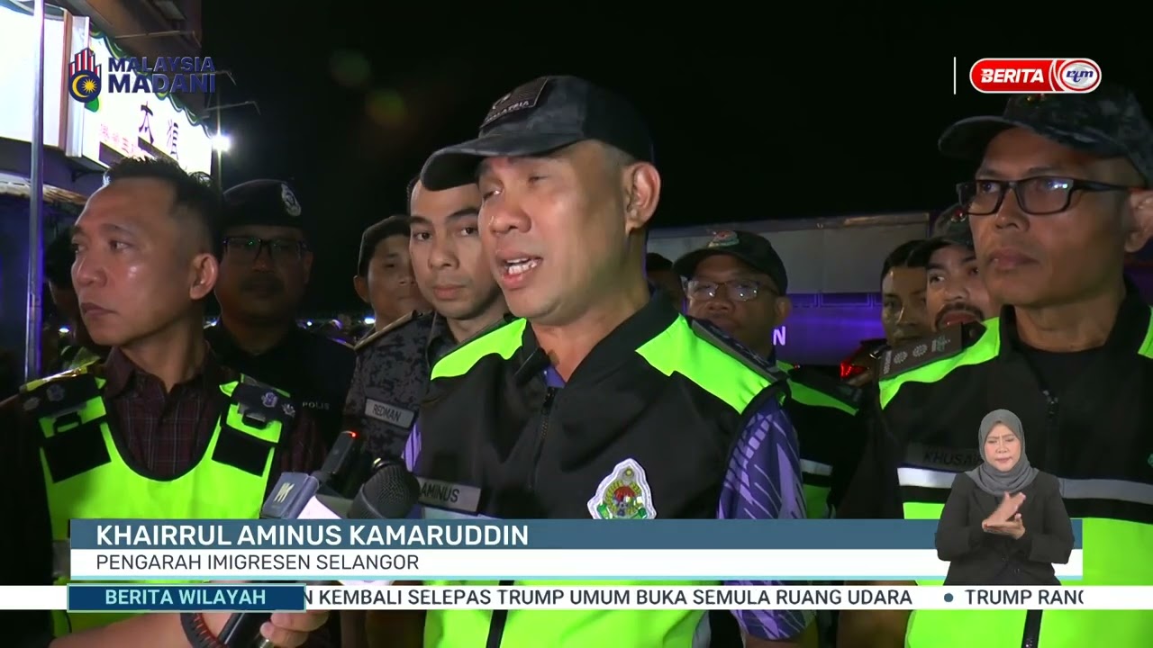 30 JAN 2026 - BERITA WILAYAH - 146 PATI DITAHAN, IMIGRESEN SELANGOR GEMPUR DUA LOKASI DI KEPONG