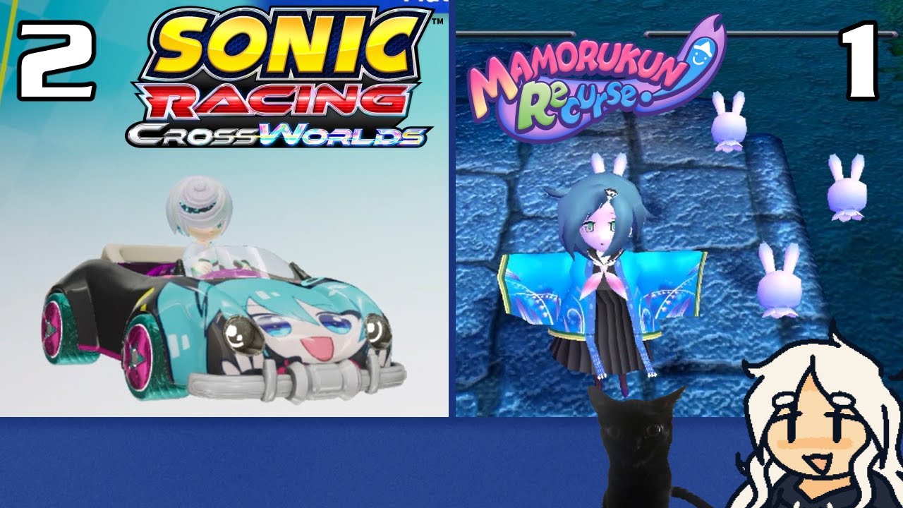 Sonic Racing Crossworlds #2 + Mamorukun ReCurse! #1