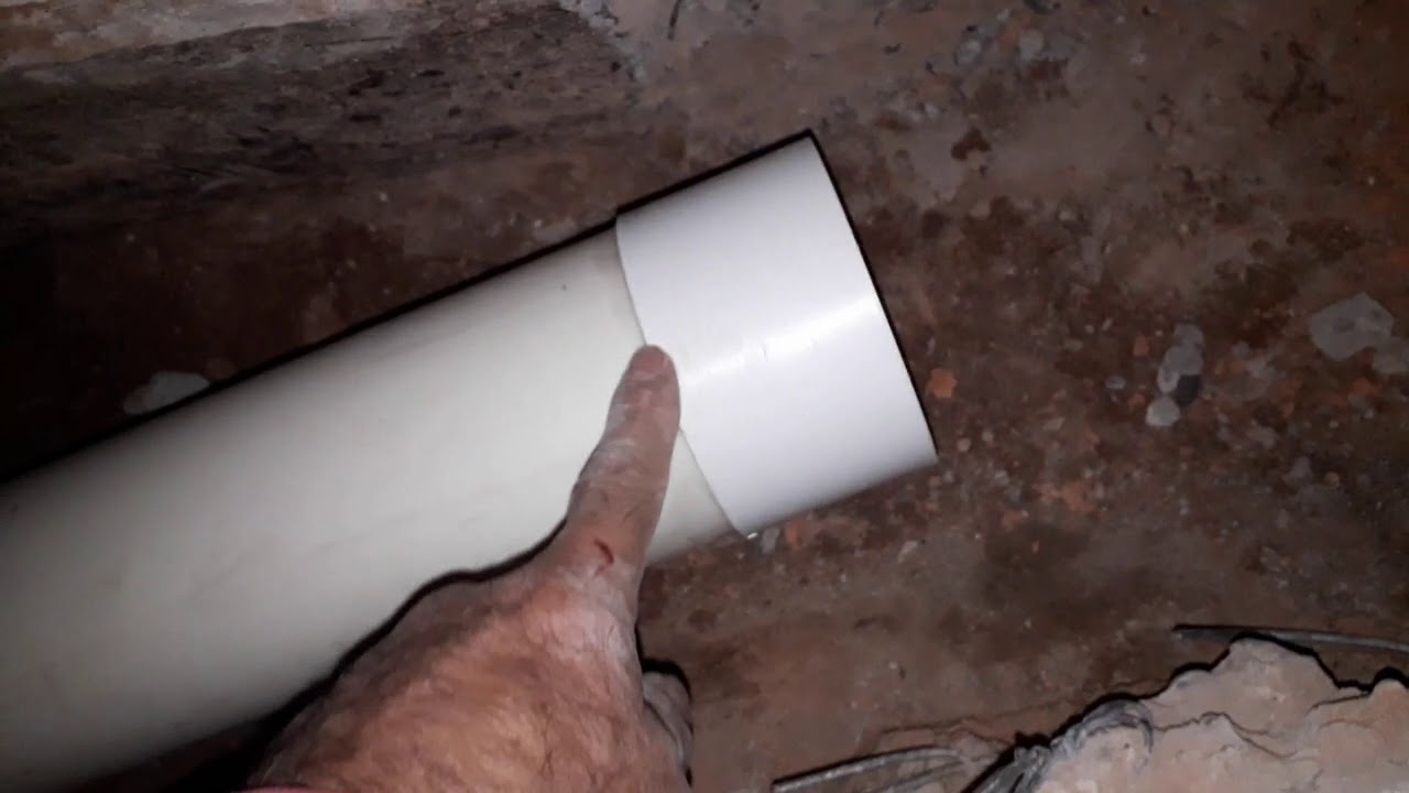 RANURANDO E INSTALANDO P.V.C DE 4