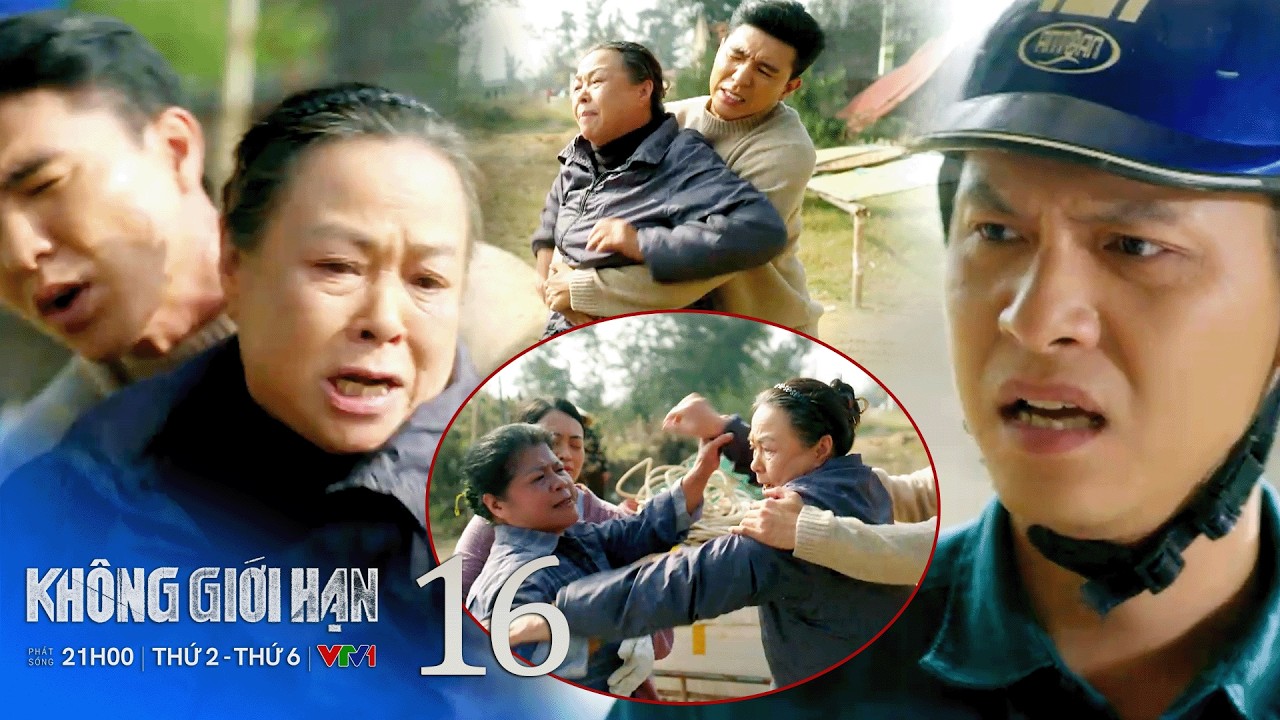 Không giới hạn tập 16 | Bị dân xúc phạm con trai — bà Thoa PHẢN CÔNG căng đét | VTV Films