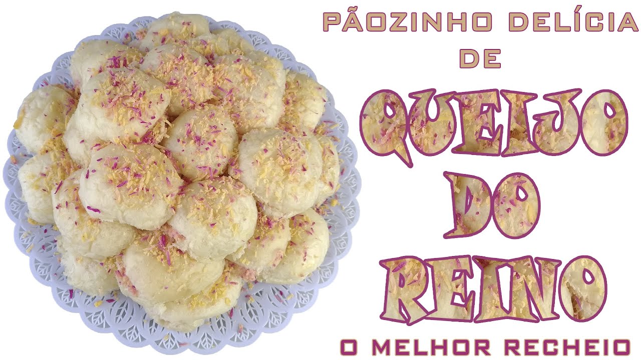 RECHEIO DE QUEIJO DO REINO PARA PÃOZINHO DELÍCIA | Aprenda a fazer em 1 minuto