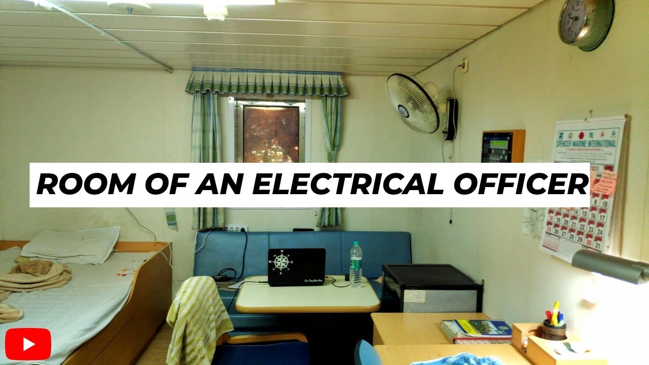 ROOM TOUR OF AN ELECTRICAL OFFICER