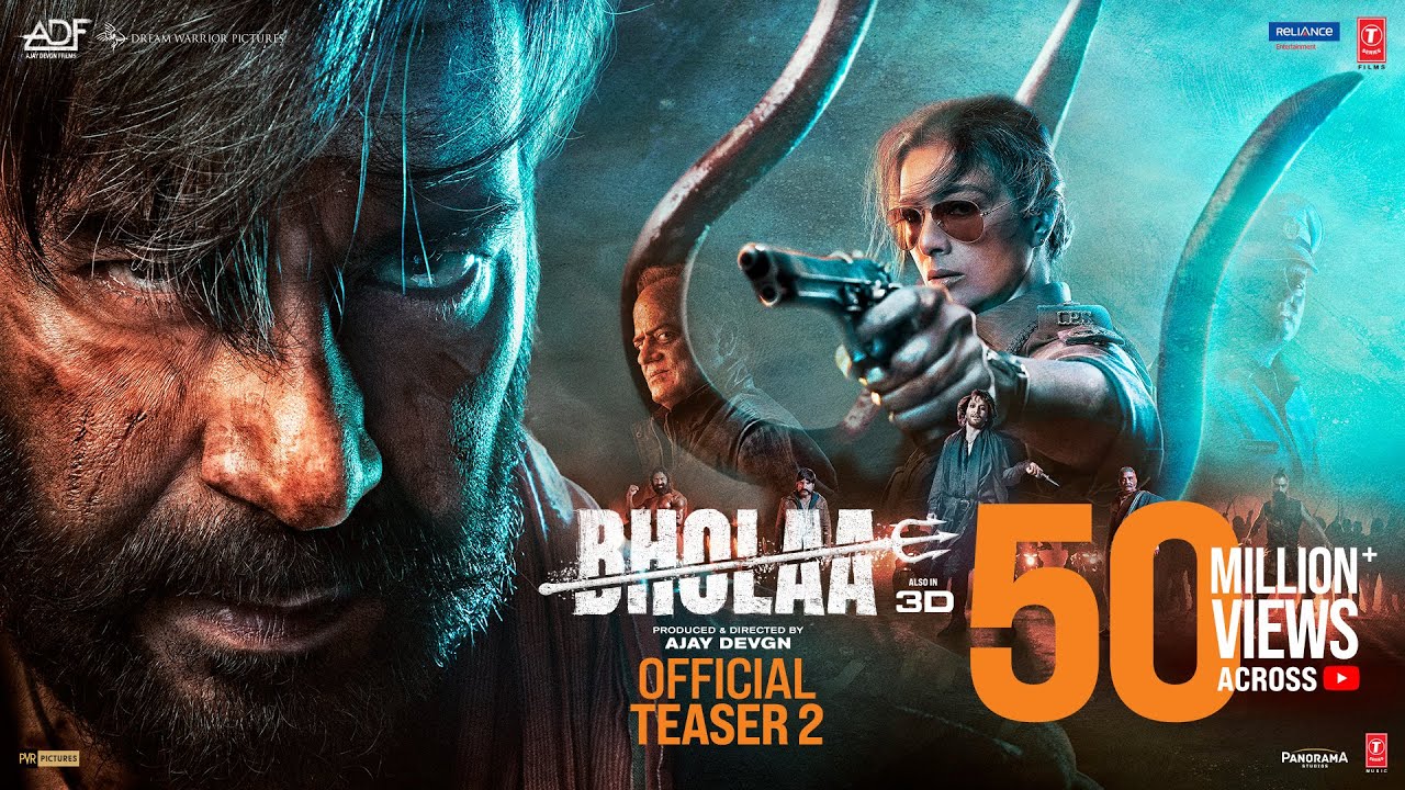 Bholaa Official Teaser 2 | Bholaa In 3D | Ajay Devgn | Tabu | In Cinemas Now