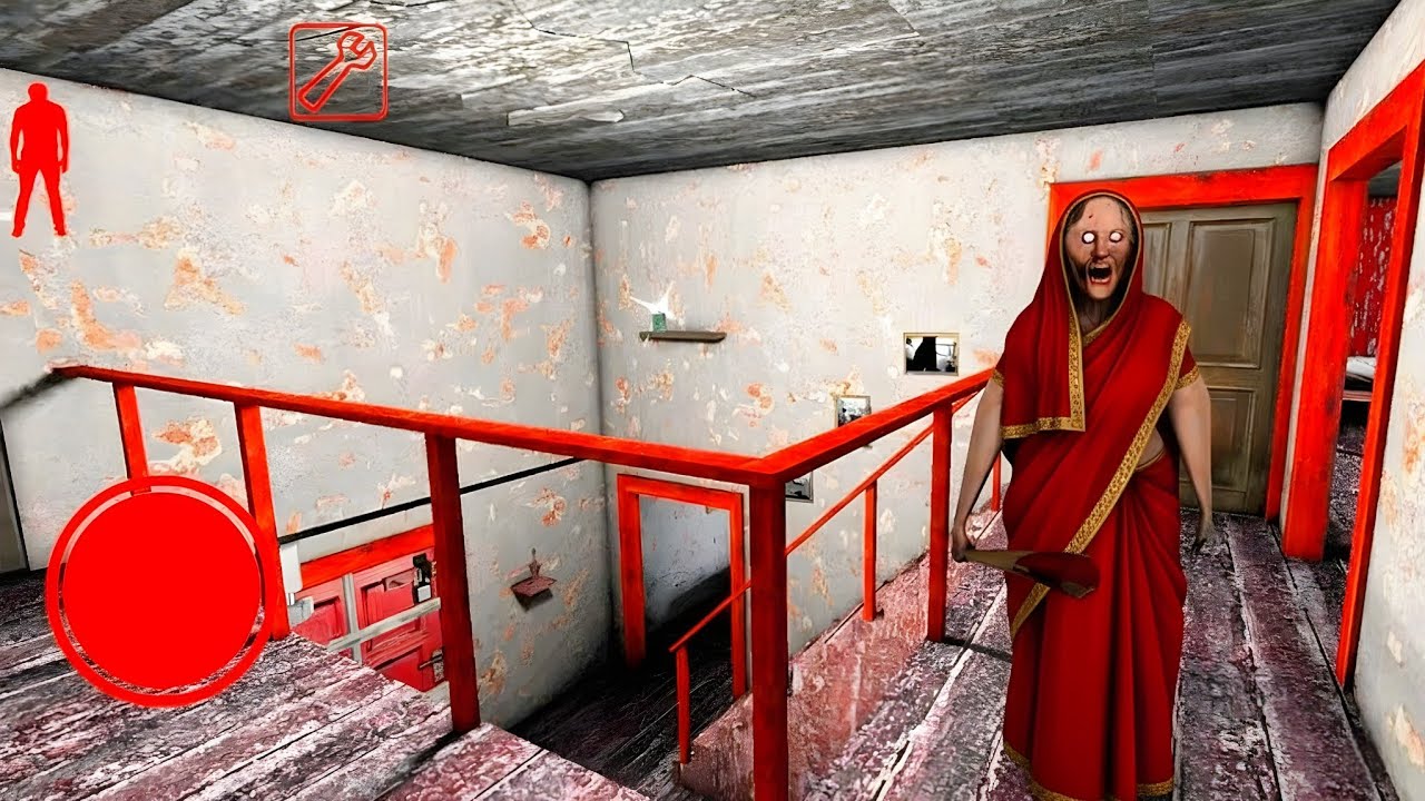 Granny Game Horror Sewar Escape Gameplay | Granny Red Mod House Ep 02