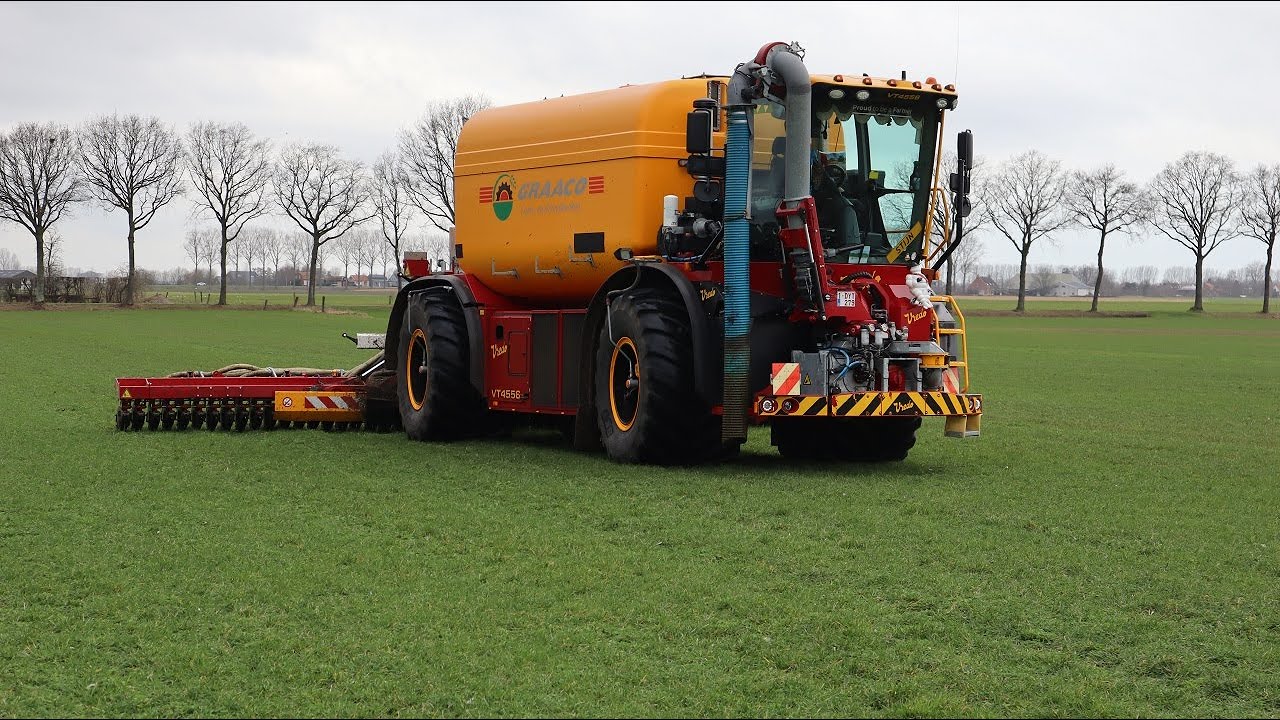 Slurry Injection | Vredo VT4556 | Mest Injecteren | 450pk | Graaco | Mestseizoen | Manure 2023