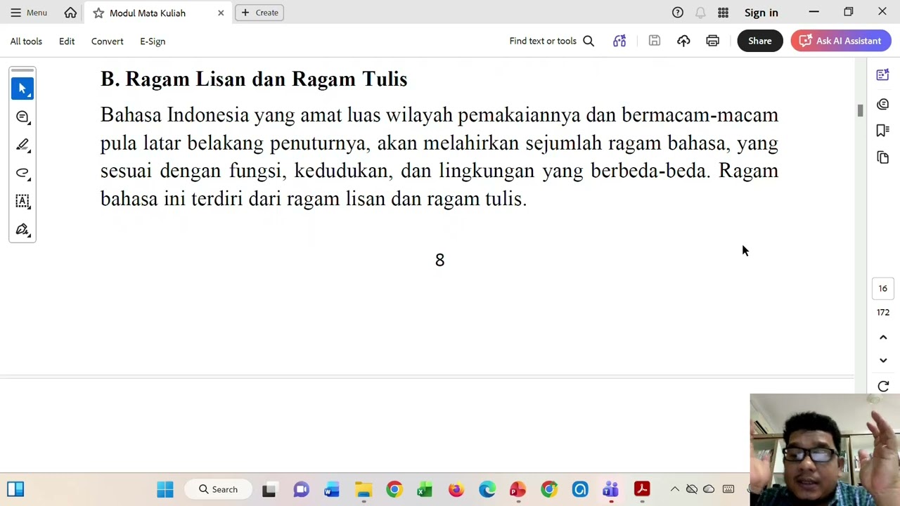 Pertemuan 3. Ragam Bahasa
