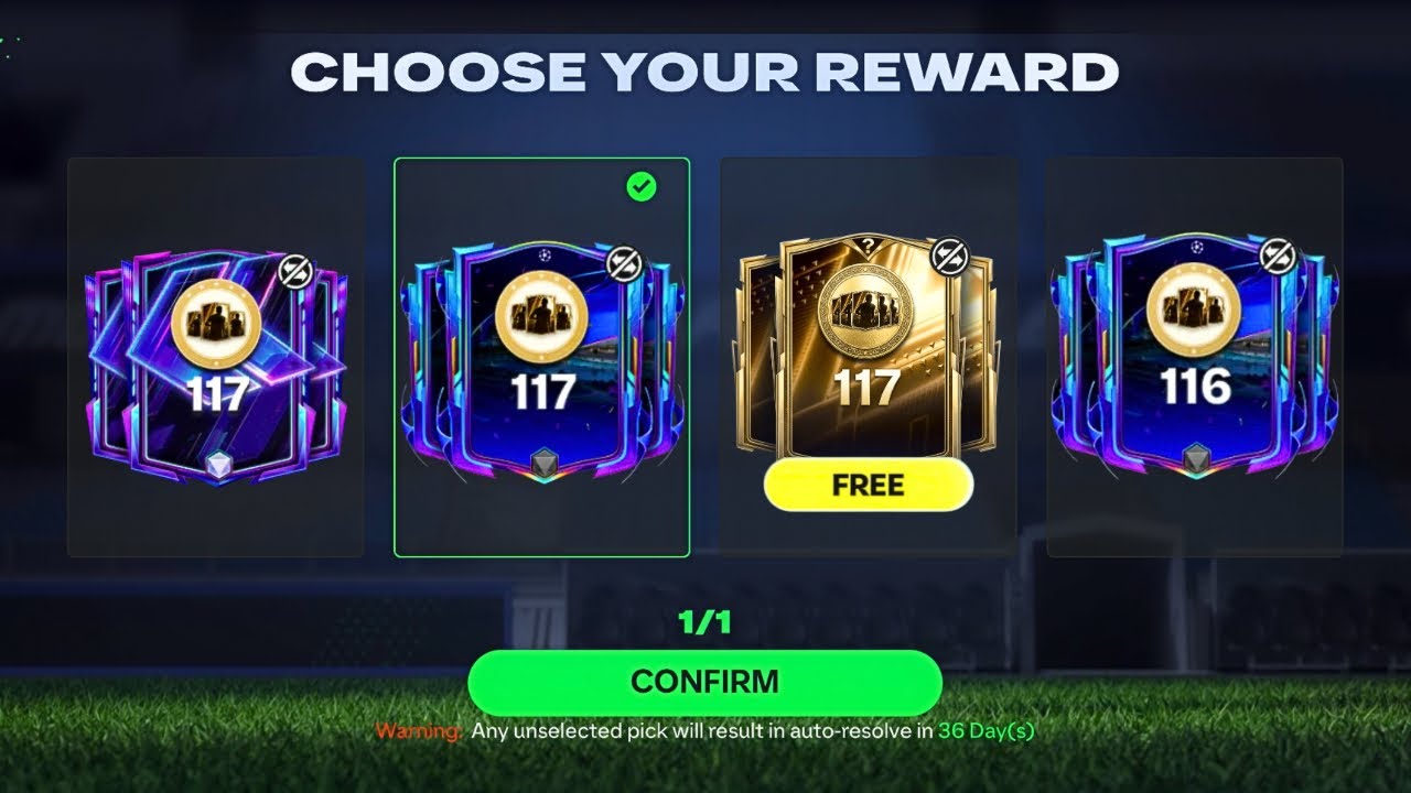 Я открыл ВСЕ наборы UEFA Dreamchasers и бесплатные подарочные наборы с рейтингом 117 в FC Mobile.