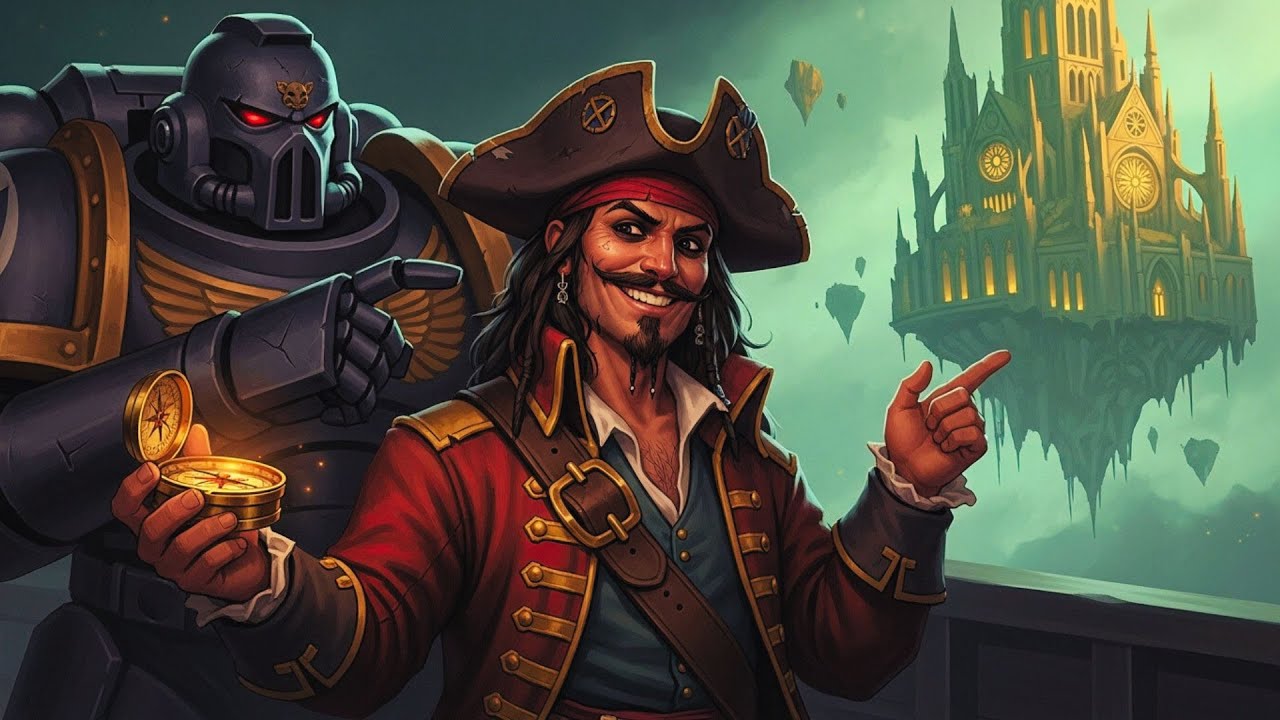What if Jack Sparrow Entered the Warhammer 40k?