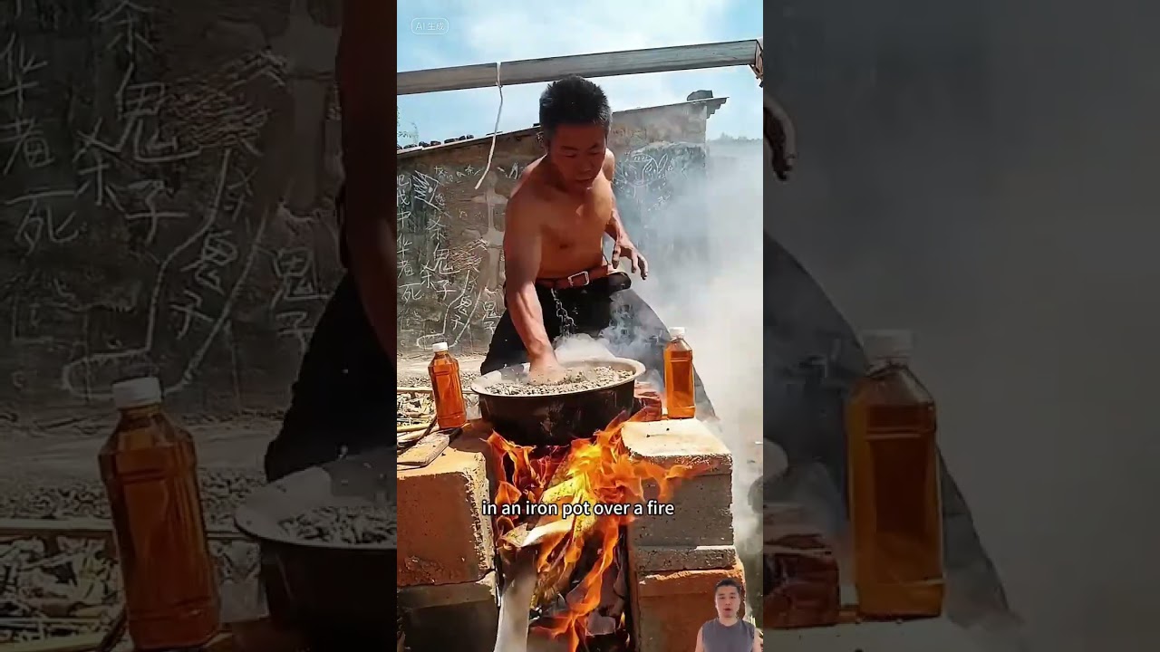 Shaolin Iron Sand Palm Training #kungfu #martialarts