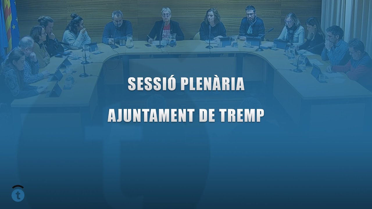 Sessió Plenària 7 d'abril de 2025