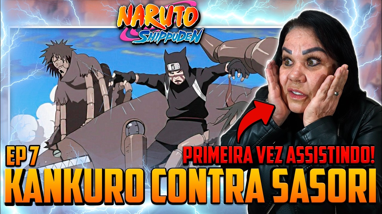 SASORI vs KANKURO: LUTA de MARIONETES! 😱 | React Naruto Shippuden EP 7