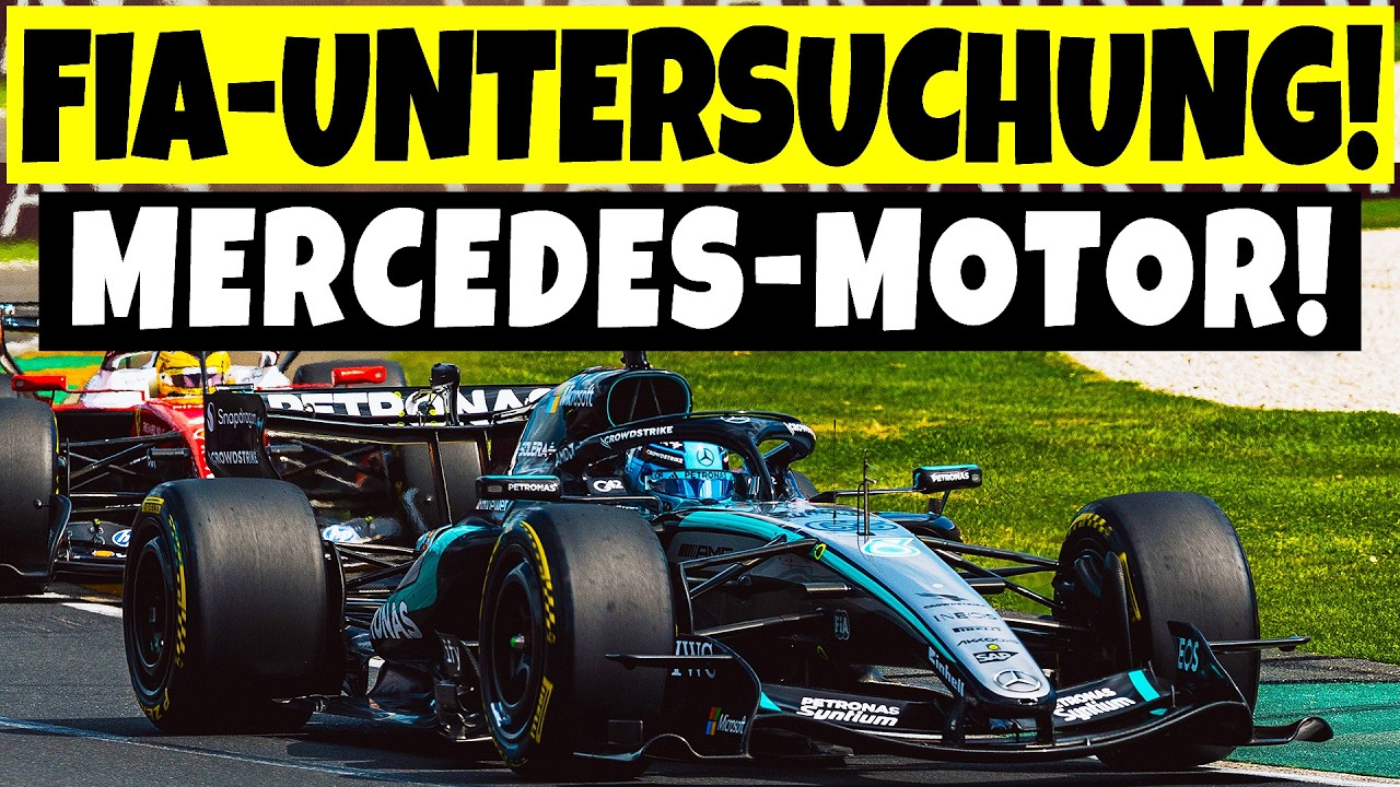 Die FIA ERÖFFNET ERMITTLUNGEN gegen Mercedes nach den NEUEN BEWEISEN in Australien!