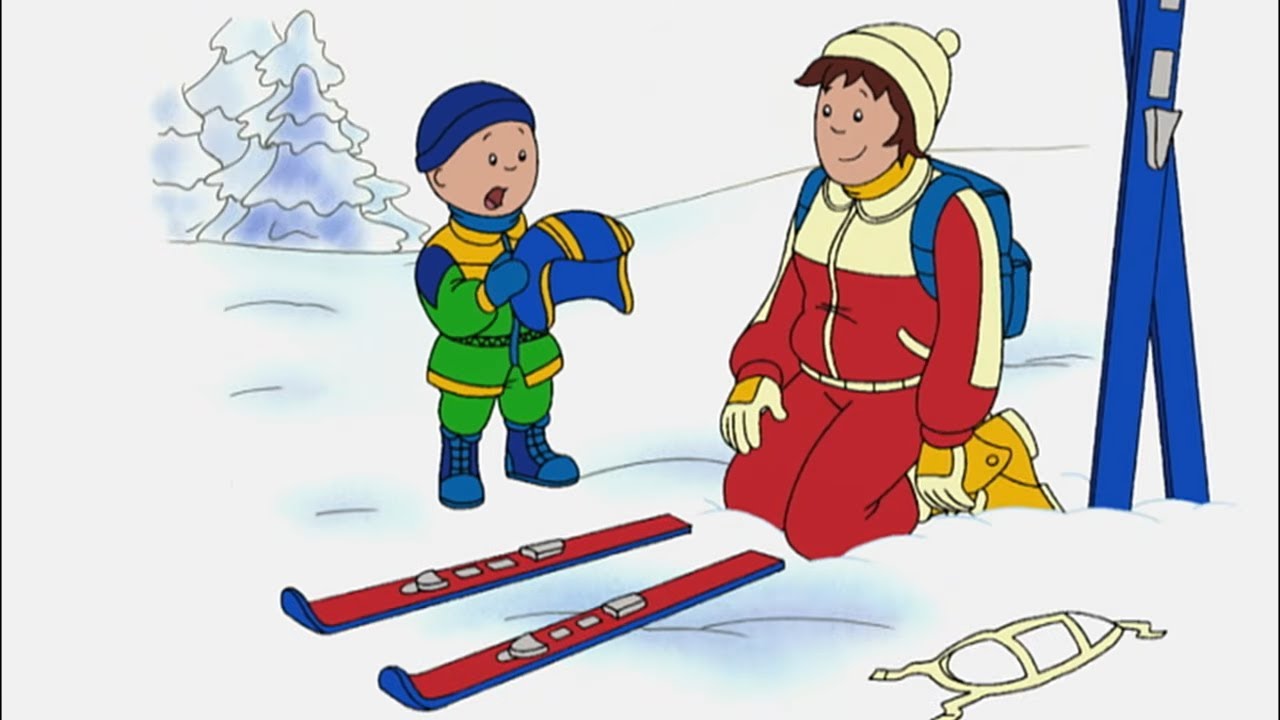 Vanaf hier bergaf | Caillou Nederlands | Leren voor kinderen
