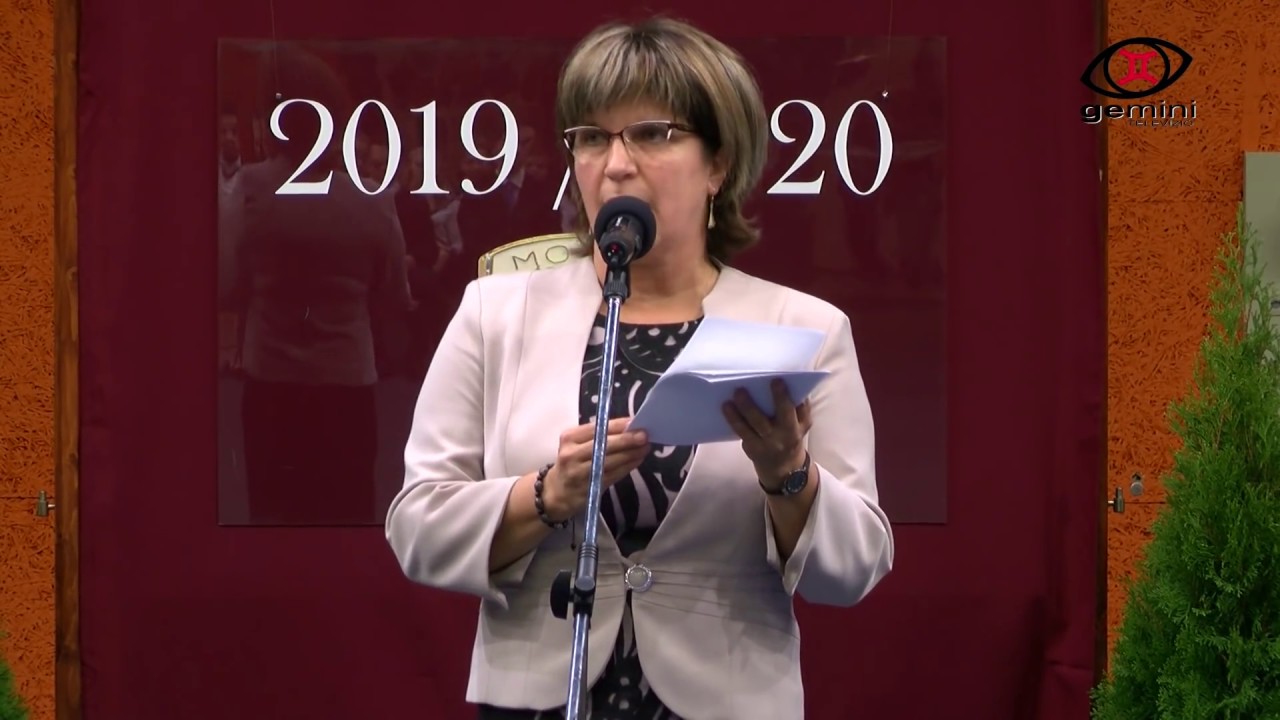 A monori József Attila Gimnázium 2019-es szalagavatója