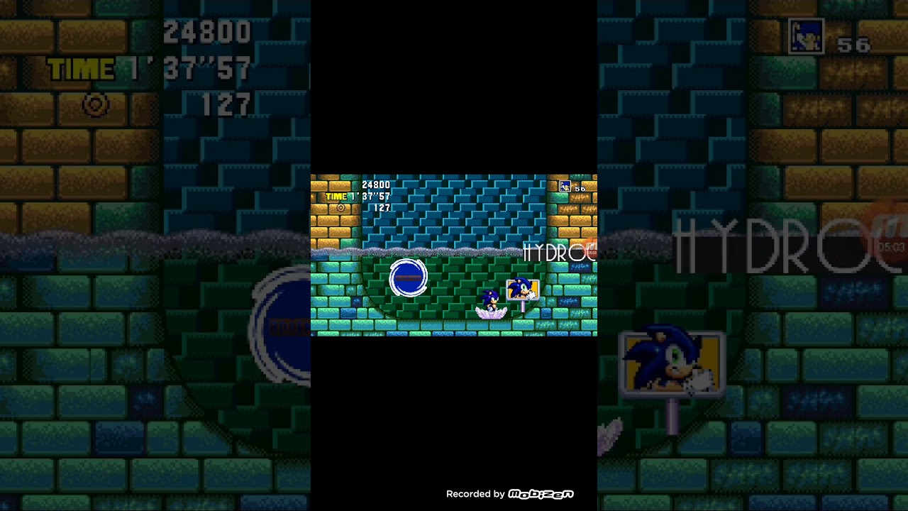 Jogando de sonic adventure in sonic 3 air 