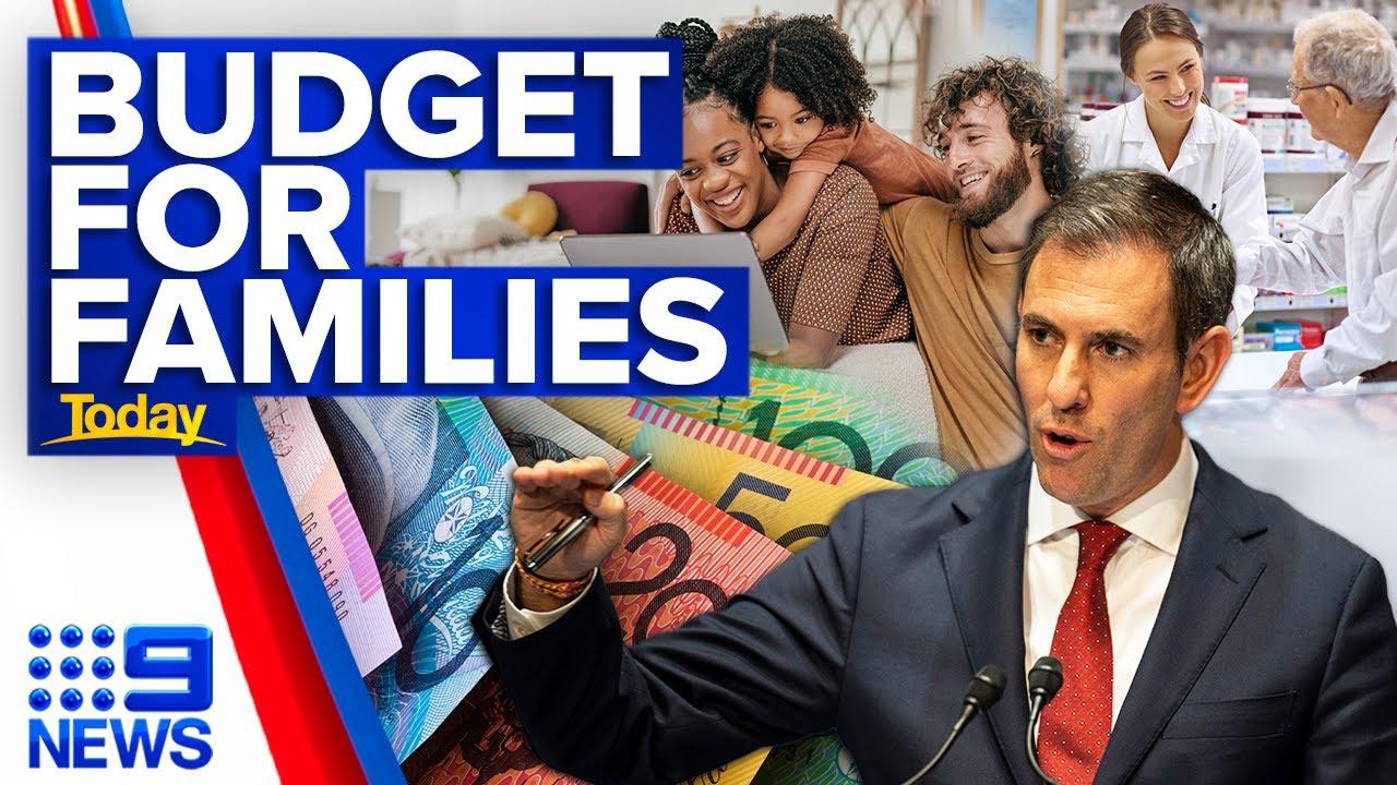 Young families score biggest win in 2022 federal budget | 9 News Australia