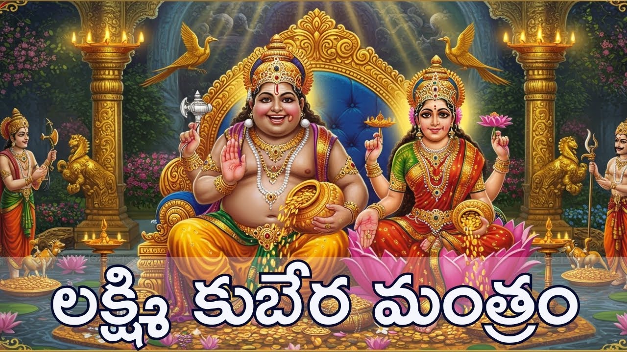 కుబేర అష్టలక్ష్మి మంత్రం | KUBERA ASHTA LAKSHMI MANTRA | MONEY FLOW | LAXMI KUBERA MANTRA