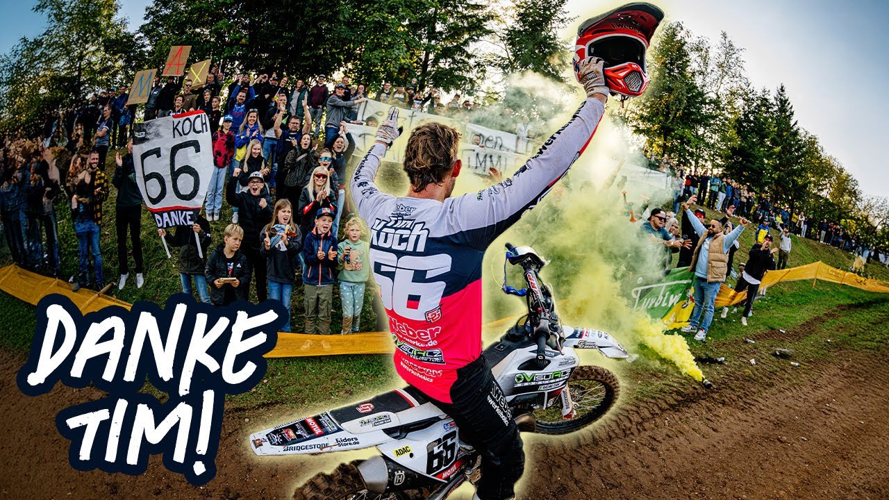 Emotionen pur: Abschiedssieg und Meistertitel! Motocross-DM-Saisonfinale in Thurm 2025