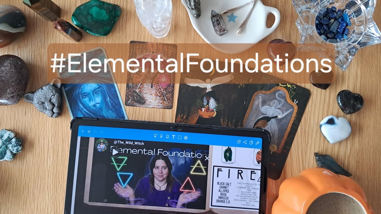 Как я работаю с Earth Element VR @The_Wild_Witch #ElementalFoundations #EarthElement неделя 1
