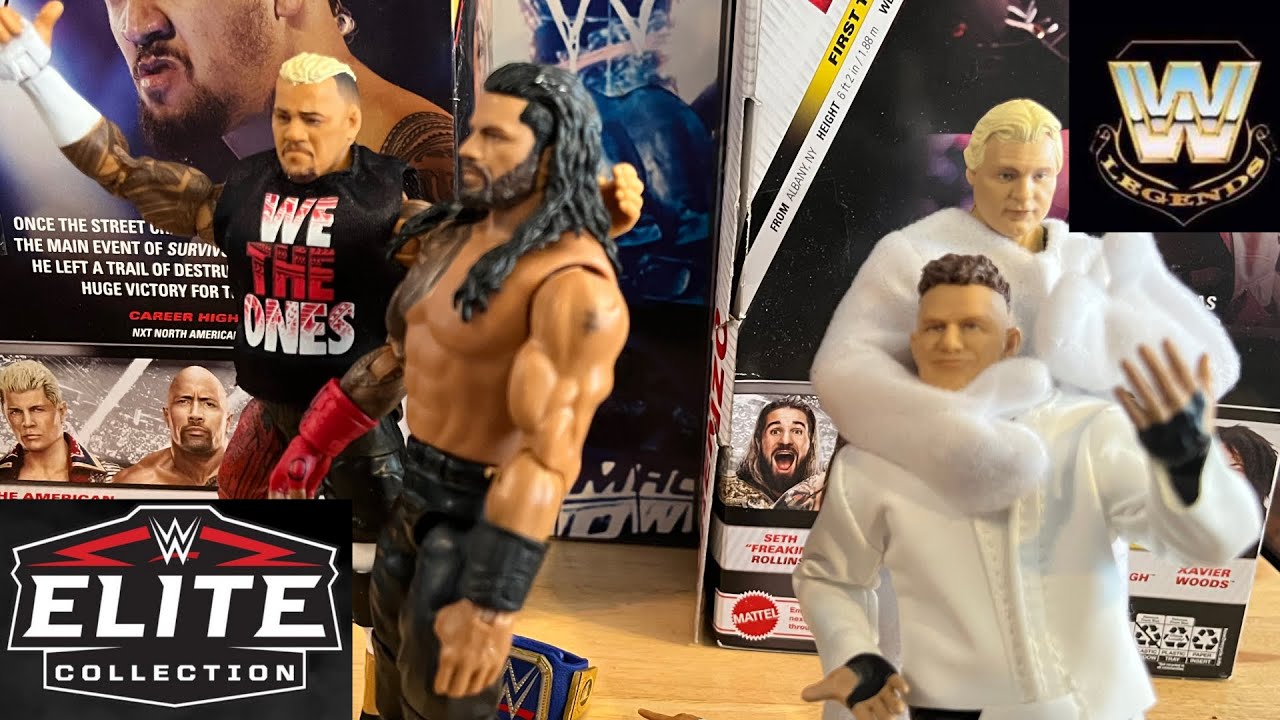 Reviewing a few WWE Mattel Action Figures