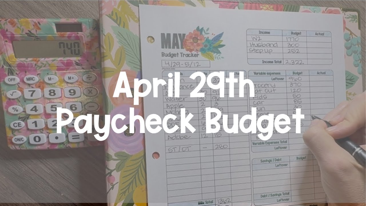 How I Map Out a Bi-Weekly Paycheck || Real Life Budgeting Routine 