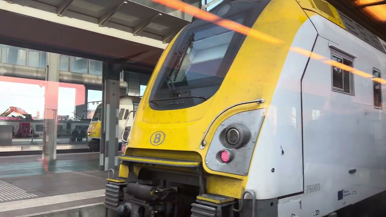 BRUGGE TO GENT TRAIN TOUR BELGIUM 🇧🇪 PE1