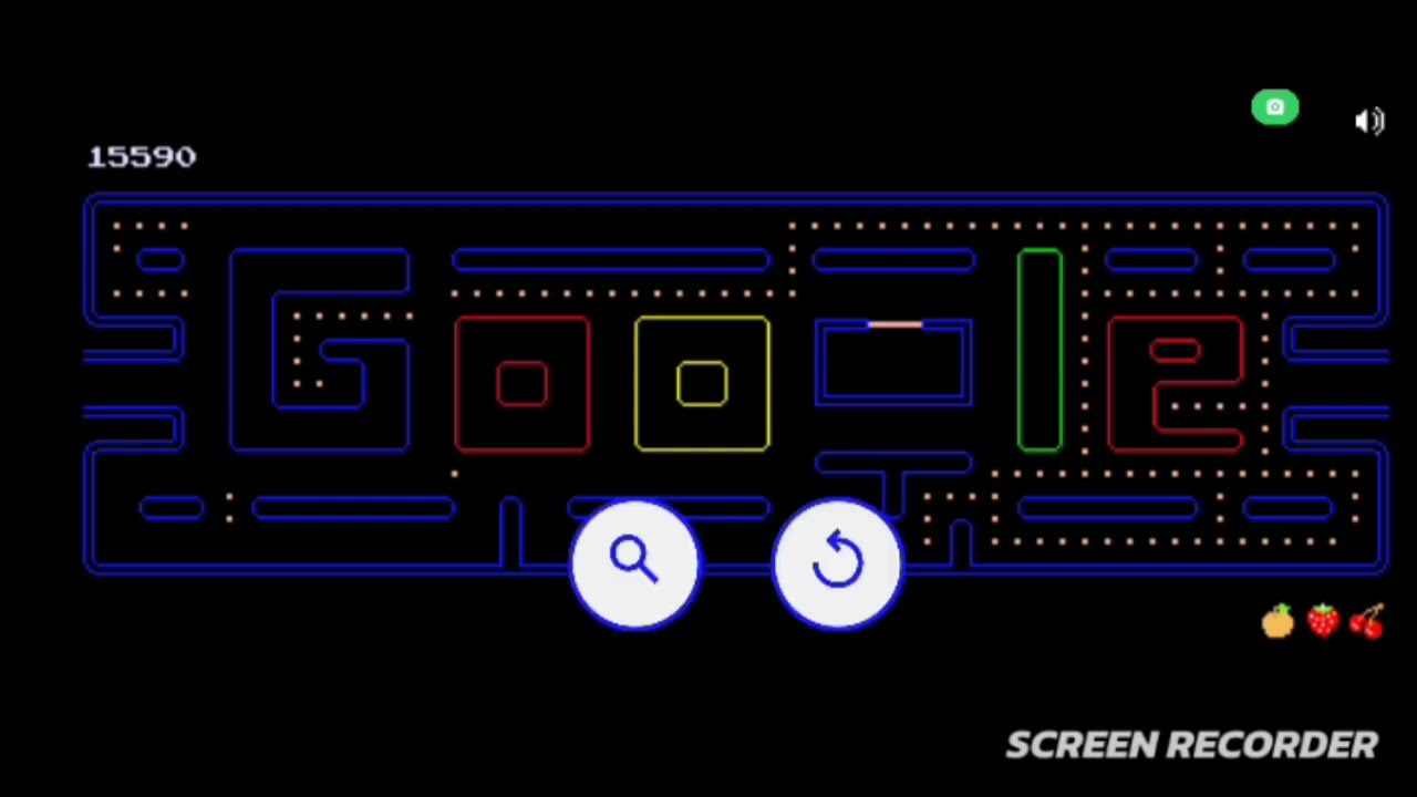 Joguei o Pac-Man da Google 
