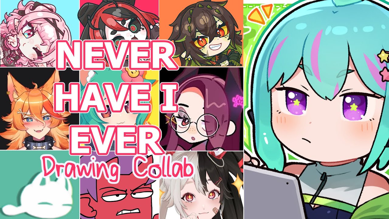 DRAWING COLLAB: but I forgot how to draw after I ate all those crayons 💀