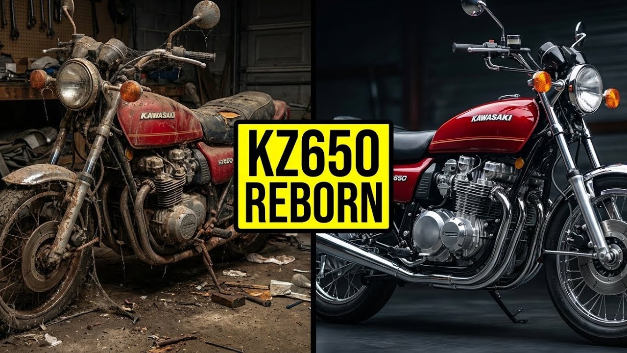 Restoring a Kawasaki KZ650 — Japan’s Classic Muscle Bike Reborn