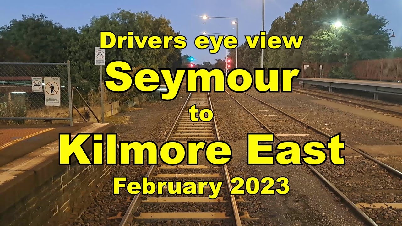 Drivers eye view, Seymour to Kilmore East