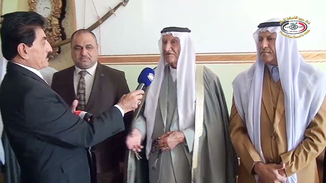 جانب من تكريم الشيخ عبد الوهاب المنديل العبيدي
