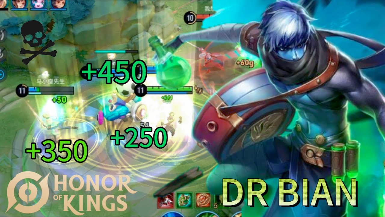 HONOR OF KINGS | DR BIAN | HIGH HEAlING AND DAMAGE MAGE