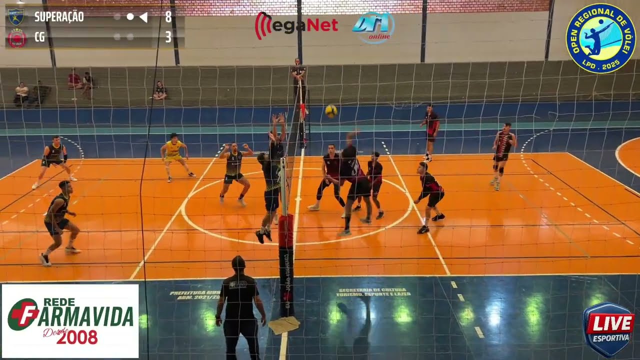 OPEN REGIONAL DE V&Ocirc;LEI MASCULINO LPD 2025 - QUARTAS DE FINAL - SEMIFINAIS - FINAL