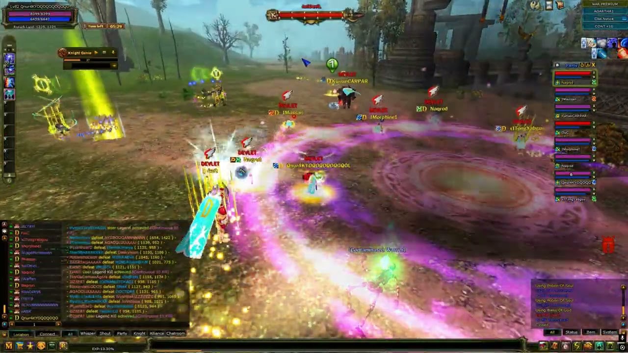 xELİT CLAN'ı  SOPAYA DOYMADINIZ BE :D #agartha #knightonline #nttgame #agartha #knightonline #zero