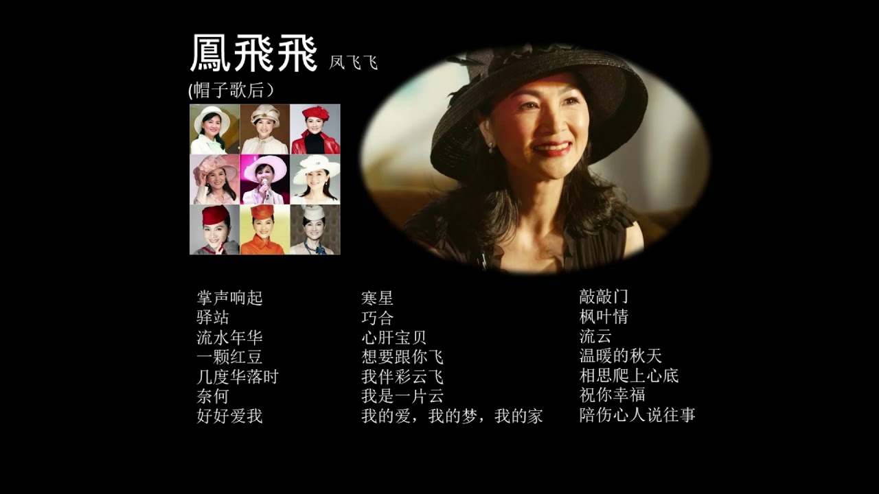 分享最爱凤飞飞的歌曲 : ~经典声音流传 !