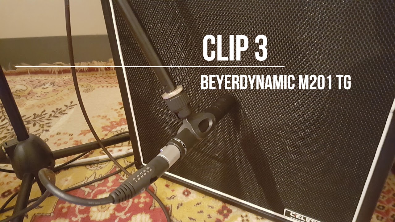 Shure SM57 vs Beyerdynamic M201 TG vs M88 TG   mic comparison